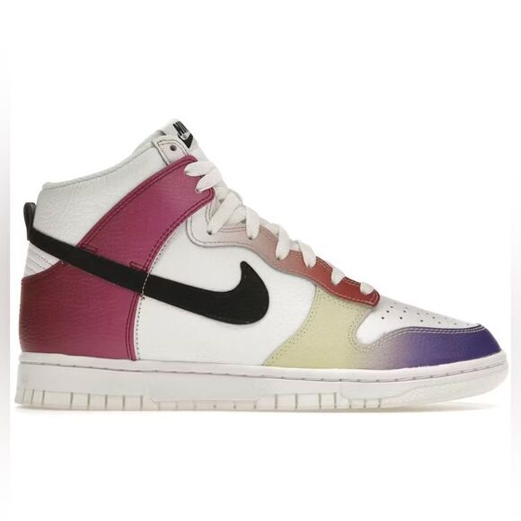 New Nike Dunk High Multi Color Women’s Sneakers FD0802-100 - Picture 1 of 6